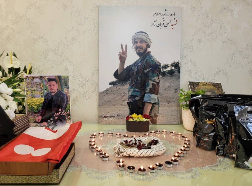 دیدار رییس بنیاد شهید و امور ایثارگران با خانواده‌های شهیدان رحیمی،وفایی و قربان‌نژاد