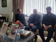 دیدار رئیس بنیاد شهید و امور ایثارگران با خانواده شهیدان سلطانی