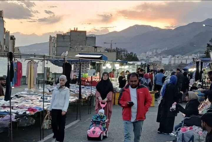 آغاز به کار نخستین روز بازار منطقه ای سال جدید در شمیران