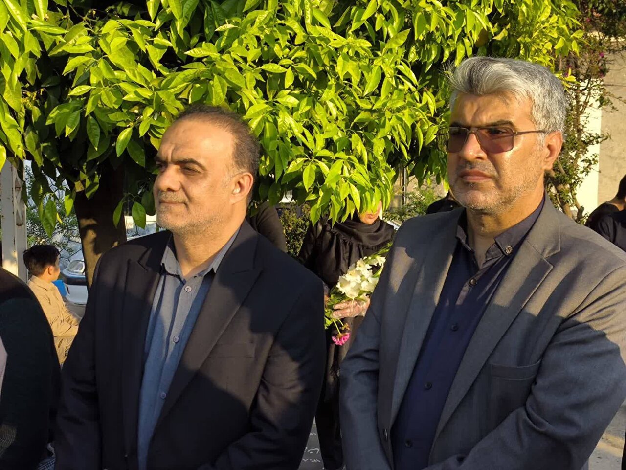 تجدید پیمان مدیرکل بنیاد شهید و امورایثارگران و مسئولین مازندران با آرمانهای شهدا به مناسبت اربعین شهادت قائد امت