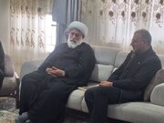 دیدار و گفتگو معاون فرهنگی بنیاد شهید با نماینده مجلس خبرگان رهبری در میناب