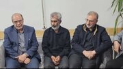 دیدار با خانواده‌های شهیدان والامقام ناو دنا در نوبندگان فسا