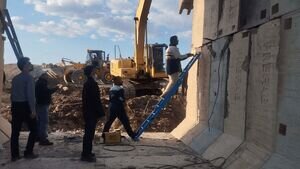 بازسازی پل راه‌آهن قم در کمتر از ۴۰ ساعت