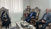 دیدار مدیرکل بنیاد شهید استان کرمان با خانواده شهیدان فدایی و زنگی‌آبادی