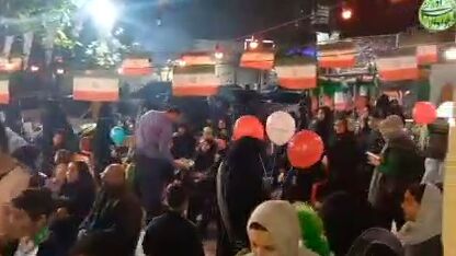 موکب سلام شهید بنیاد شهرستان‌های استان تهران میزبان اجتماع خیابانی مردم است