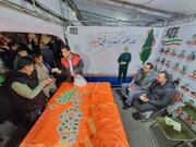 بازدید از غرفه «سلام شهید» و موکب تشکل یادگاران شهدای استان مرکزی