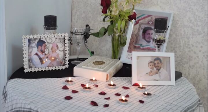 دیدار رییس بنیاد شهید و امور ایثارگران با خانواده شهید محسن قربان‌نژاد