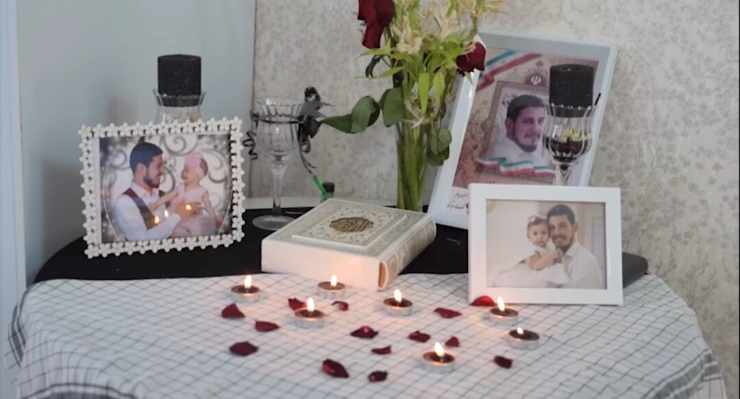 دیدار رییس بنیاد شهید و امور ایثارگران با خانواده شهید محسن قربان‌نژاد