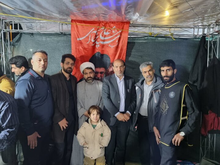 بازدید از غرفه «سلام شهید» و موکب تشکل یادگاران شهدای استان مرکزی