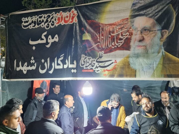 بازدید از غرفه «سلام شهید» و موکب تشکل یادگاران شهدای استان مرکزی