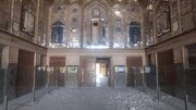 ادامه ریزش تزئینات تاریخی در کاخ‌موزه چهلستون