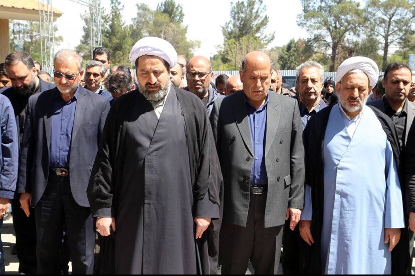 مراسم تشییع و تدفین مرحوم غلامعباس افشار، پدر گرانقدر خبرنگار شهید علیرضا افشار، برگزار شد