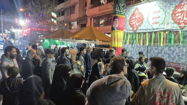 استقبال از موکب سلام شهید پایتخت