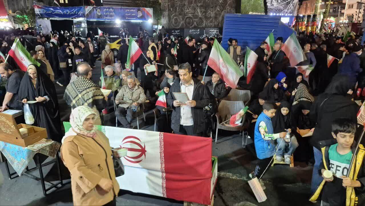 استقبال از موکب سلام شهید پایتخت