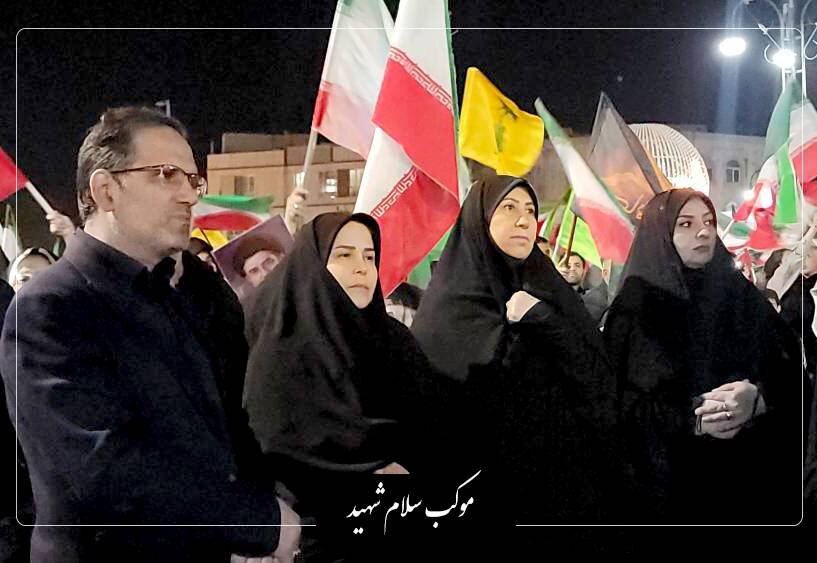 موکب سلام شهید میزبان قرار ۴۸ مردم در میدان نماز شهرری بود