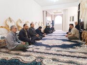 دیدار فرمانده سپاه امیرالمؤمنین(ع) و مدیرکل بنیاد شهید ایلام با خانواده‌های معظم شهدا و مصدومان جنگ رمضان