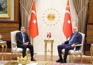 رایزنی اردوغان و بارزانی درباره جنگ علیه ایران