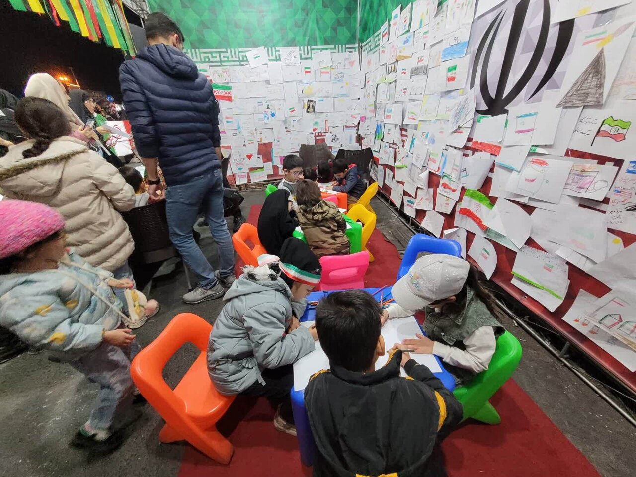 جذابیت موکب سلام شهید برای کودکان و نوجوانان