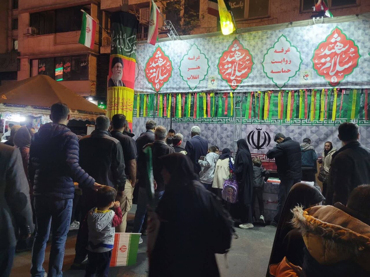 جذابیت موکب سلام شهید برای کودکان و نوجوانان