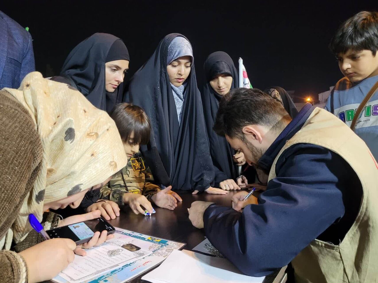 جذابیت موکب سلام شهید برای کودکان و نوجوانان