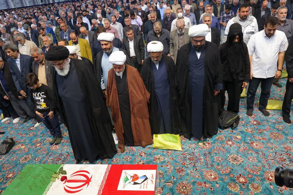 آیین تشییع پیکر شهید مردمی حملات رژیم صهیونی و آمریکا، شهید رحمت اله عباسی ولدی در البرز