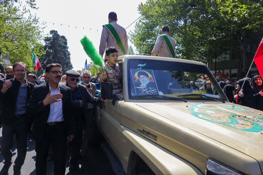 آیین تشییع پیکر شهید مردمی حملات رژیم صهیونی و آمریکا، شهید رحمت اله عباسی ولدی در البرز