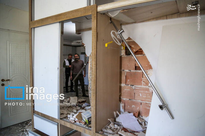 عکس/ بازدید از ۲۵۰ پلاک آسیب دیده در تهران