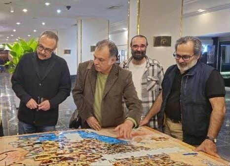 دیدار هنرمندان با کودکان آسیب‌دیده جنگ