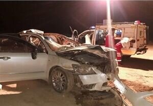 برخورد مرگبار خودروها با شتر در محور دامغان–جندق