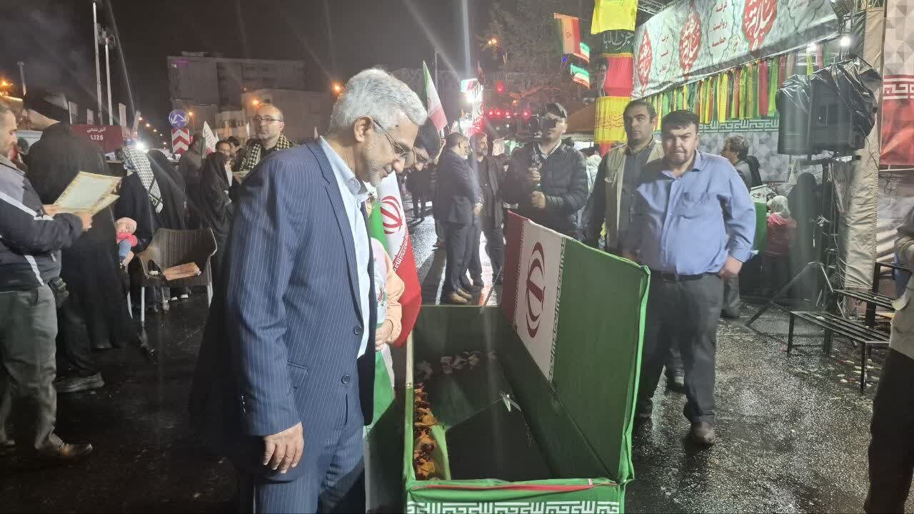 حال و هوای موکب سلام شهید در شب ولادت اخت الرضا