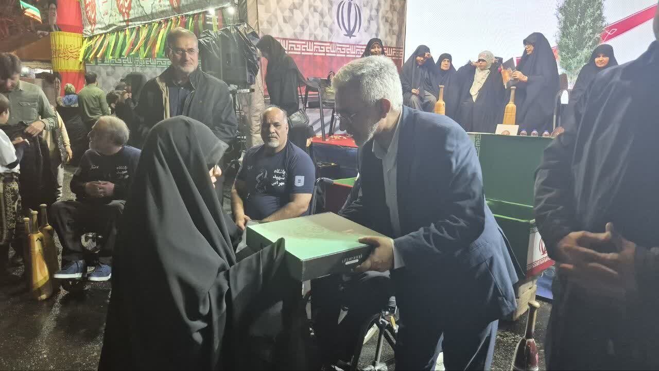 حال و هوای موکب سلام شهید در شب ولادت اخت الرضا