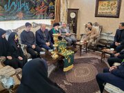 تجلیل از دختران شهیدان خاکسار و دمیرچی