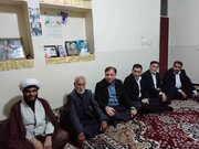 دیدار استاندار بوشهر و مدیرکل بنیاد شهید با دو خانواده شهید جنگ رمضان در دشتستان