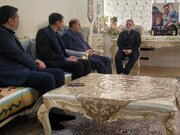 دیدار با خانواده شهدای جنگ تحمیلی سوم