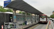 نوسازی ایستگاه BRT تلفنخانه شمالی با ورق‌های CNC