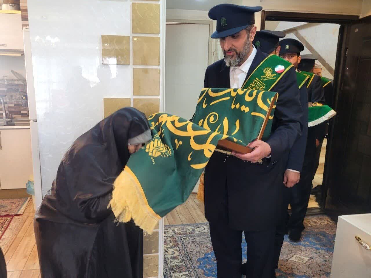 دیدار با خانواده شهدای جنگ تحمیلی سوم