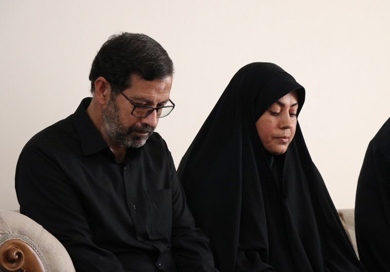 دیدار و تجلیل مسئولان بنیاد شهید از خانواده شهید «امیرحسین خوشبخت»