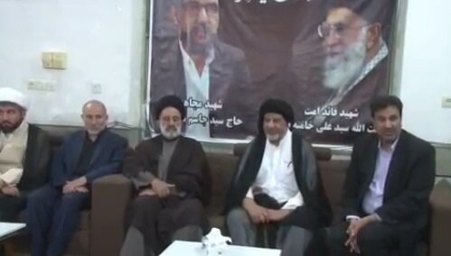 دیدار نماینده ولی فقیه در بنیاد شهید با خانواده شهیدسیدجاسم ساعدی و شهید بغلانی