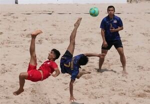 جشنواره گل تیم ملی فوتبال ساحلی ایران مقابل تایلند