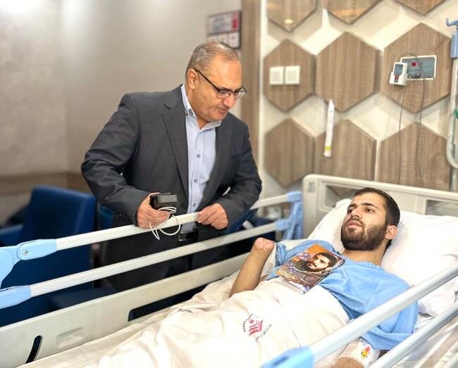 راه‌اندازی مرکز جامع پیگیری امور درمانی مجروحان جنگ رمضان در بیمارستان ساسان
