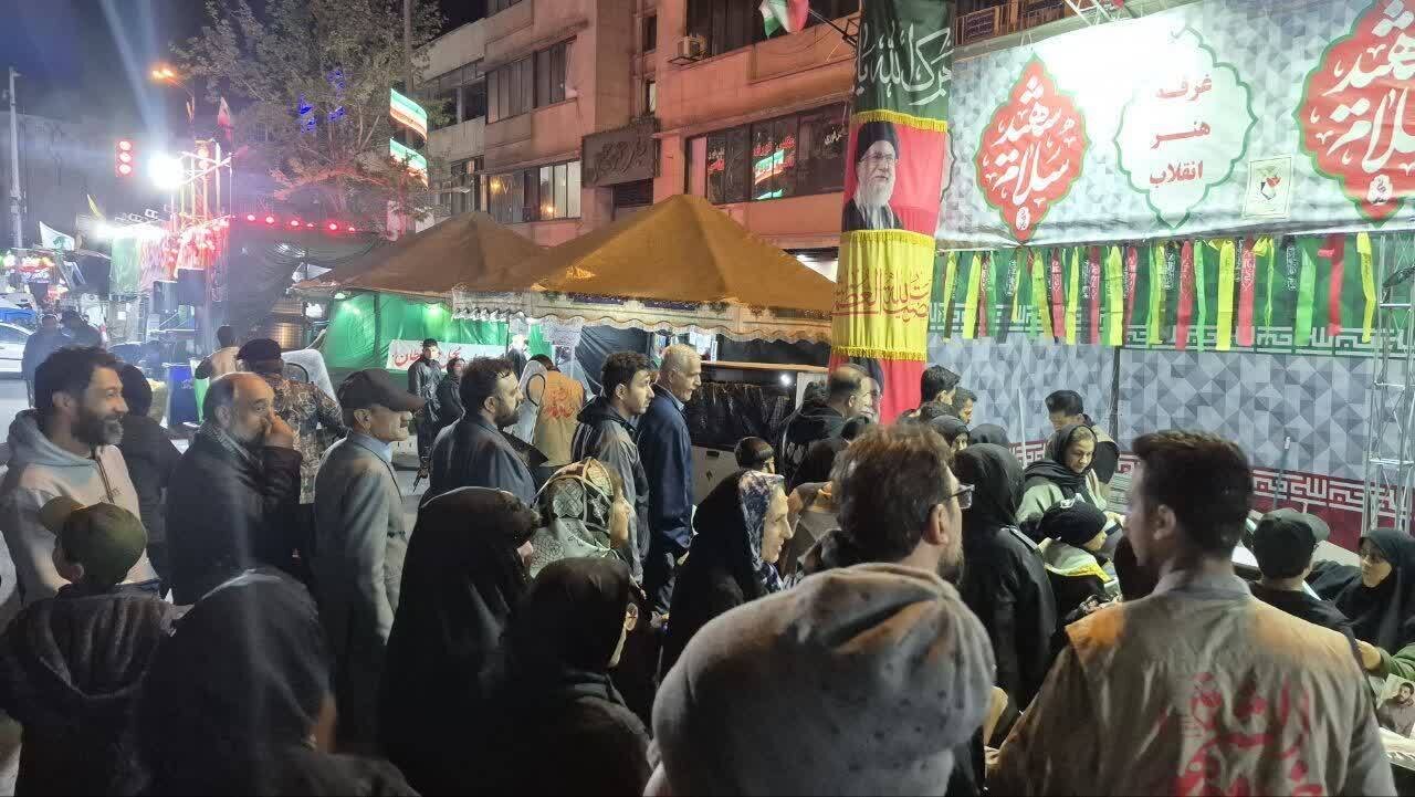 استقبال از موکب سلام شهید پایتخت