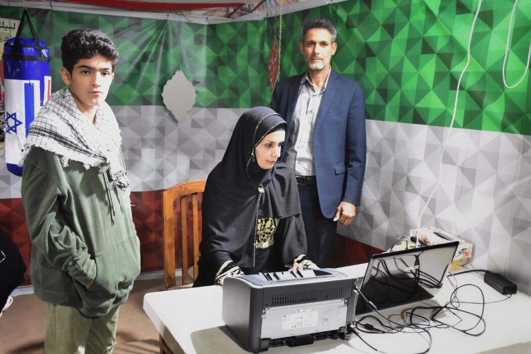 حضور مدیرکل بنیاد شهید و امور ایثارگران استان لرستان در پردیس «سلام شهید»