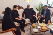 دیدار مدیران بنیاد شهید با ۳ خانواده شهید جنگ تحمیلی سوم