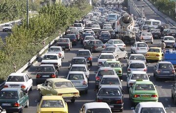 ترافیک سنگین در ۲ آزادراه و محور شهریار