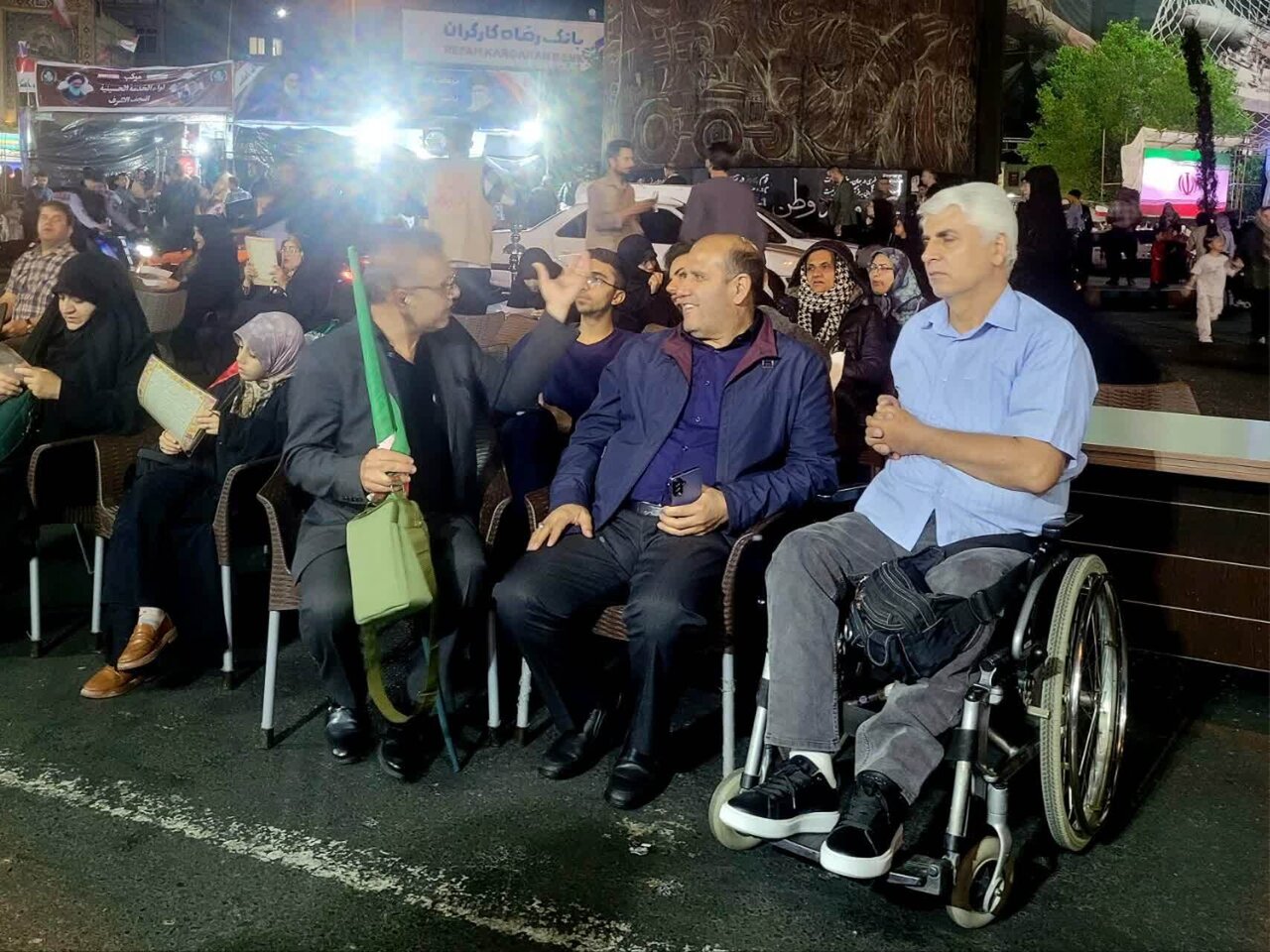 استقبال از ایستگاه‌های فرهنگی بنیاد شهید در میدان‌های پایتخت