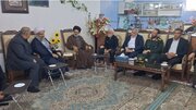 دیدار و تکریم از خانواده‌های شهدا در لنجان