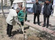 کاشت بیش از ۲۰۰۰ اصله نهال در منطقه۱۳