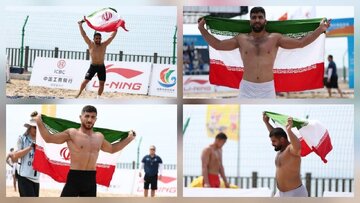 تیم ملی کشتی ساحلی ایران، قهرمان آسیا شد