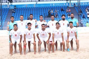 فوتبال ساحلی ایران مقتدرانه بر بام آسیا ایستاد