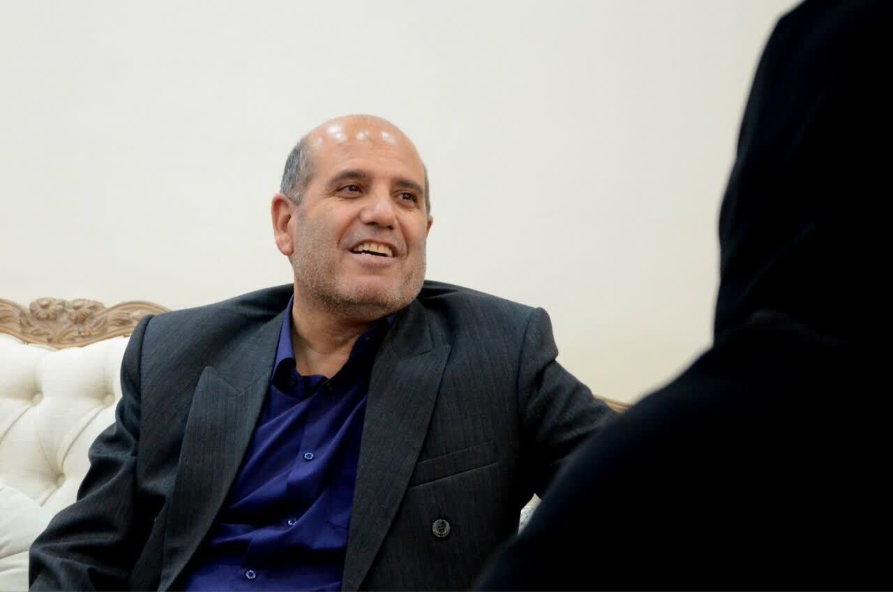 دیدار با خانواده شهیدان سرباز گمنام امام زمان